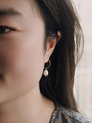 Haley Pearl Hoops