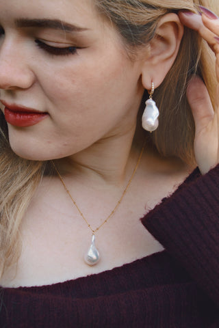 Sena Baroque Pearl Necklace