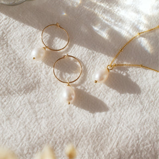 Haley Pearl Hoops