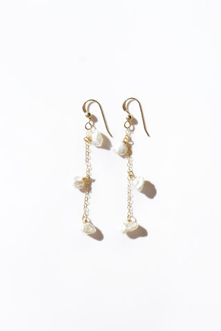 Mihana Keshi Pearl Earrings
