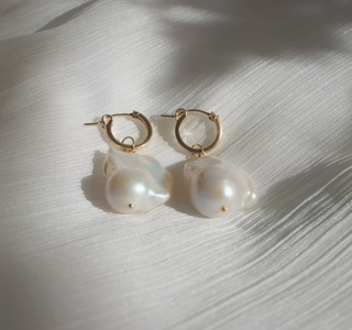 Ayumi Baroque Pearl Earrings