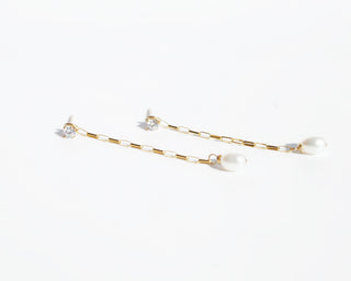Nagisa Pearl Drop Earrings