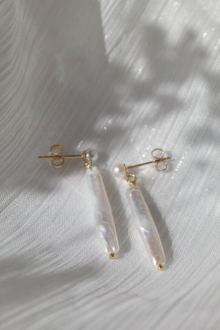 Miyuki Pearl Earrings