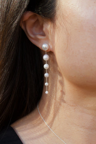 Hayami Pearl Climber Earrings