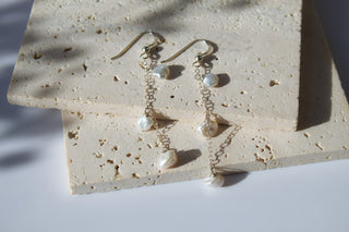 Mihana Keshi Pearl Earrings